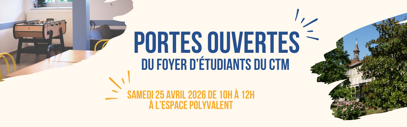 Portes ouvertes foyer étudiants Grenoble